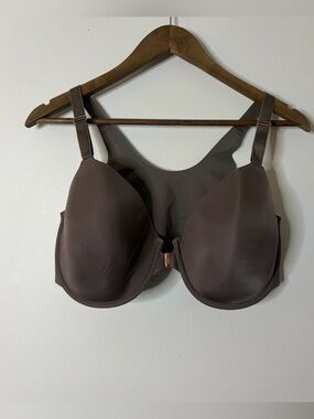 Soma 38DDD Seamless Support Bra in Chocolate Brown - Comfortable Everyday Lift